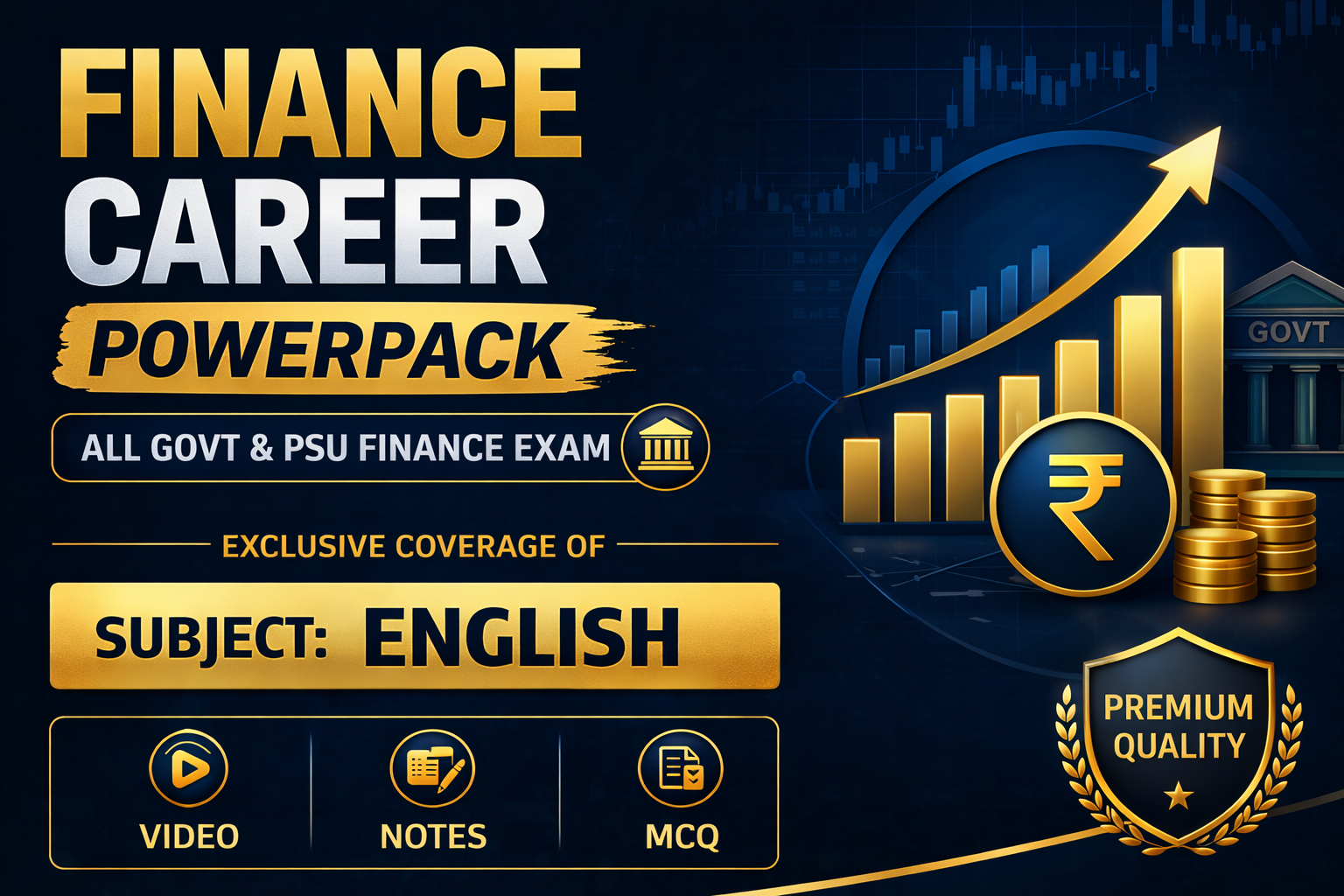 Psu Finance Exam English 2026 Monthly PDFS Practice MCQS Revision Videos