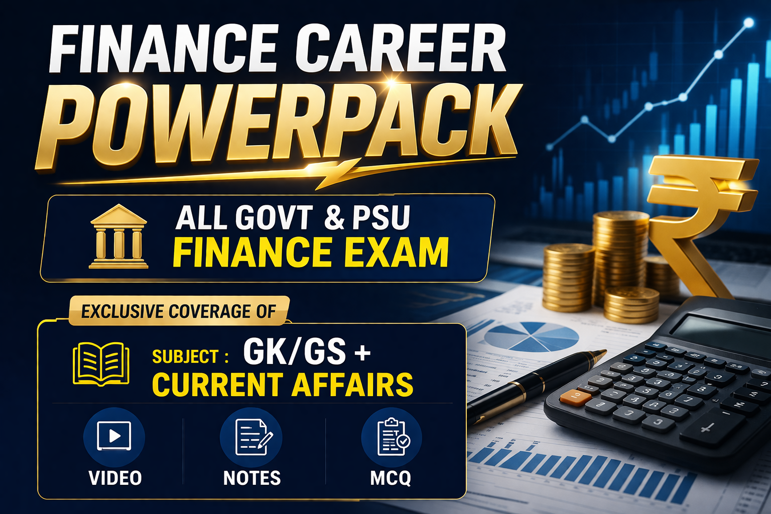 Psu Finance Exam Preparation Course 2026 GK GS Current Affairs Complete Course